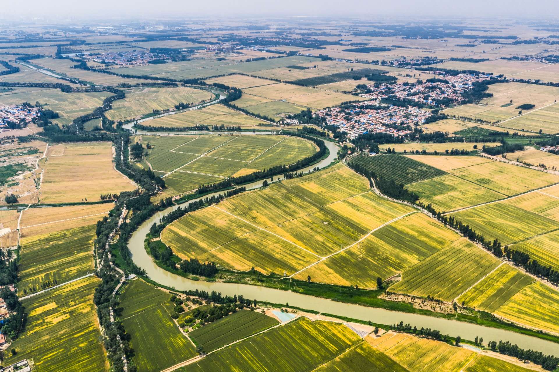 京杭大运河南运河段。水利部供图
