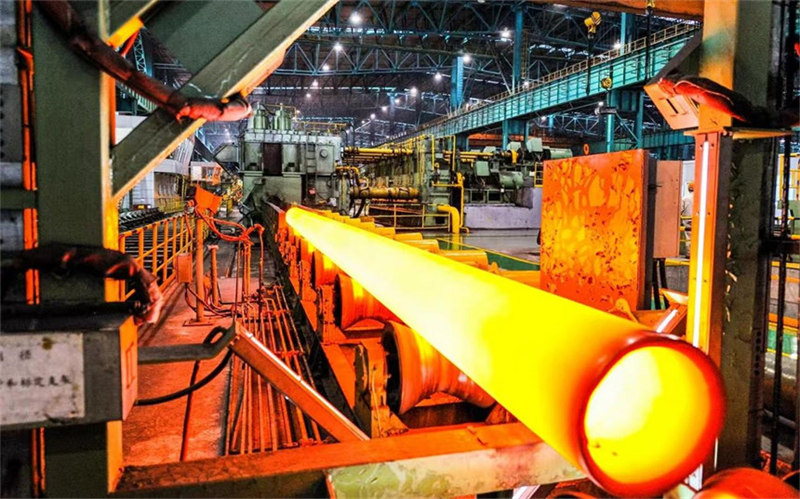 大冶特钢460钢管灯塔工厂项目