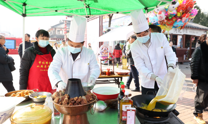 竹山“团年饭”争霸赛。