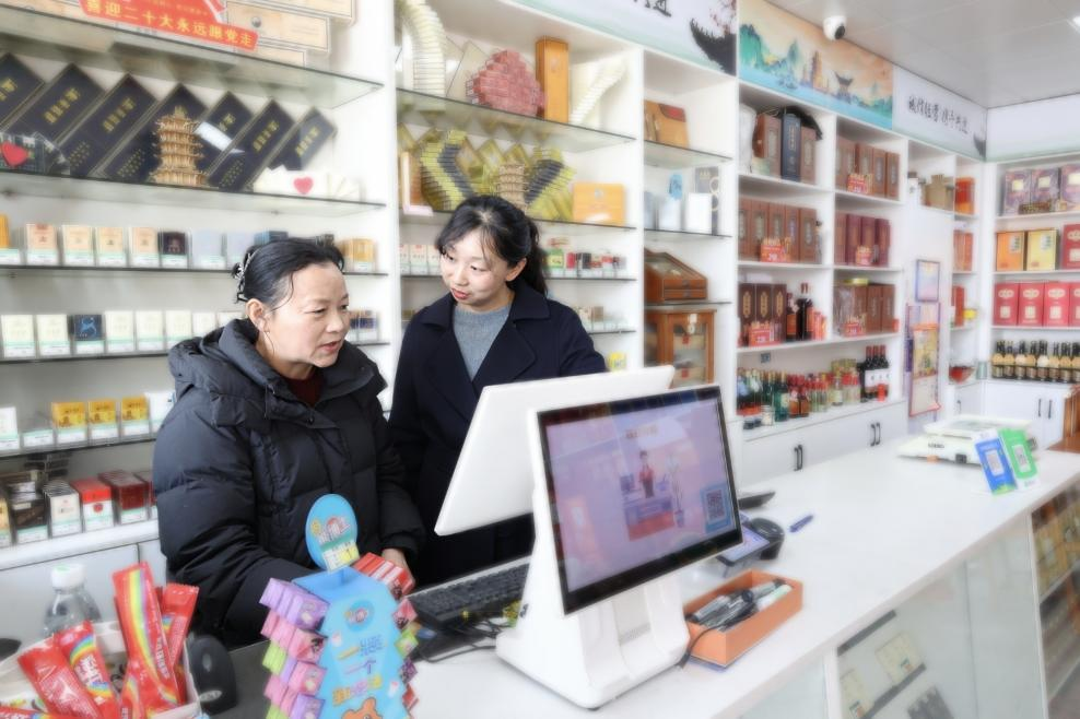 工作室成员指导零售客户盘库