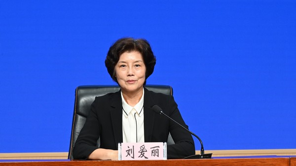 黑龙江省科技厅一级巡视员刘爱丽。李巍摄