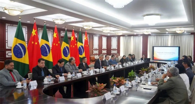 当地时间7月22日,“读懂中国式现代化”中巴媒体交流会在巴西首都巴西利亚举行。 中国驻巴西大使馆供图